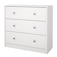 Thumbnail for Chest of 3 Drawers in White