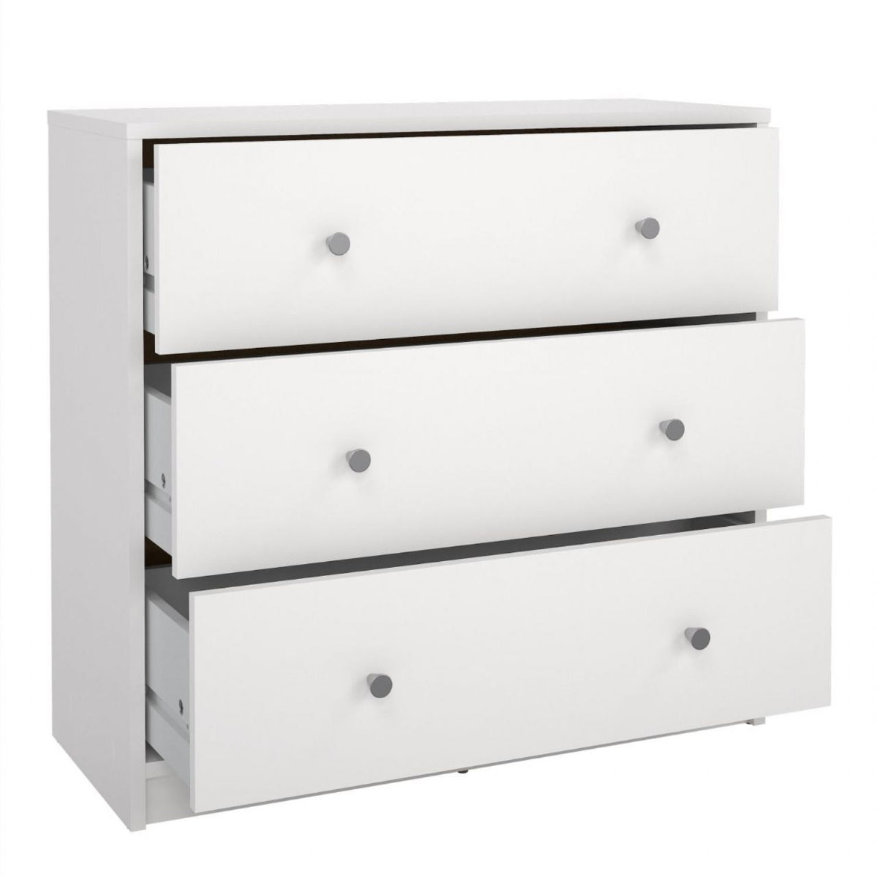 Chest of 3 Drawers in White