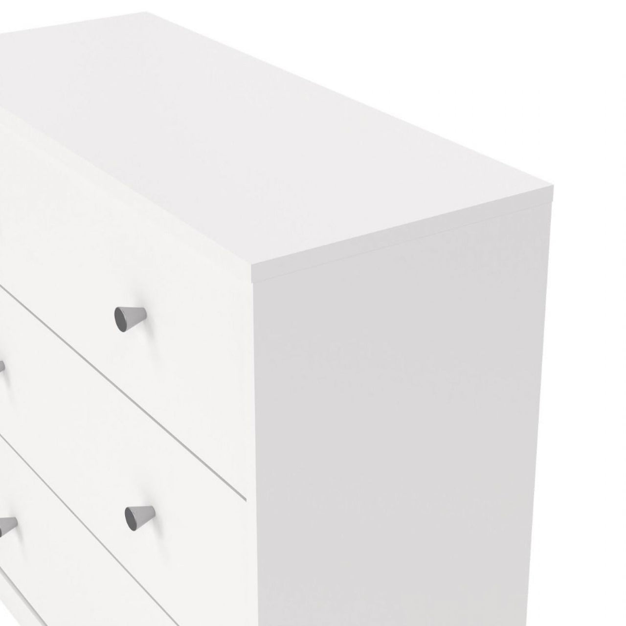 Chest of 3 Drawers in White