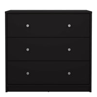 Thumbnail for Chest of 3 Drawers in Black