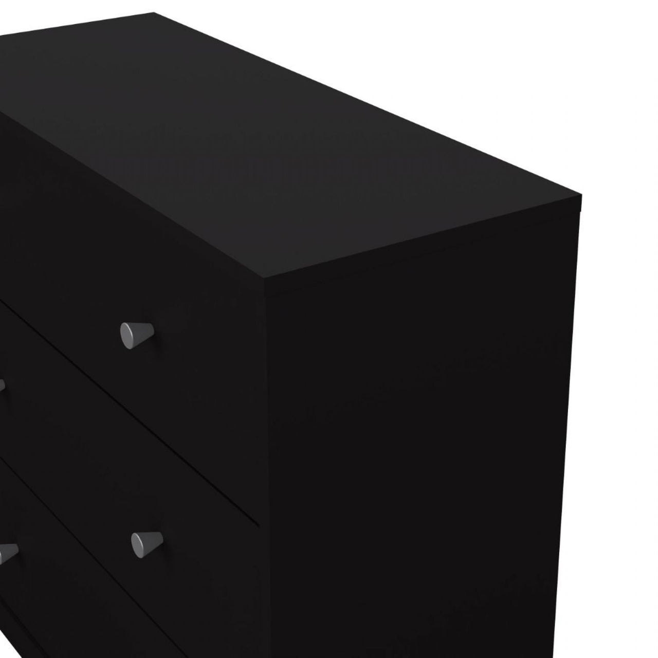 Chest of 3 Drawers in Black