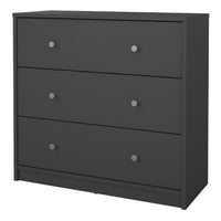 Thumbnail for Chest of 3 Drawers in Grey