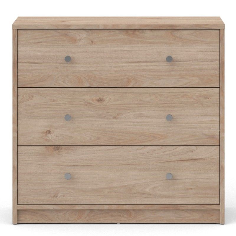 Chest of 3 Drawers in Jackson Hickory Oak