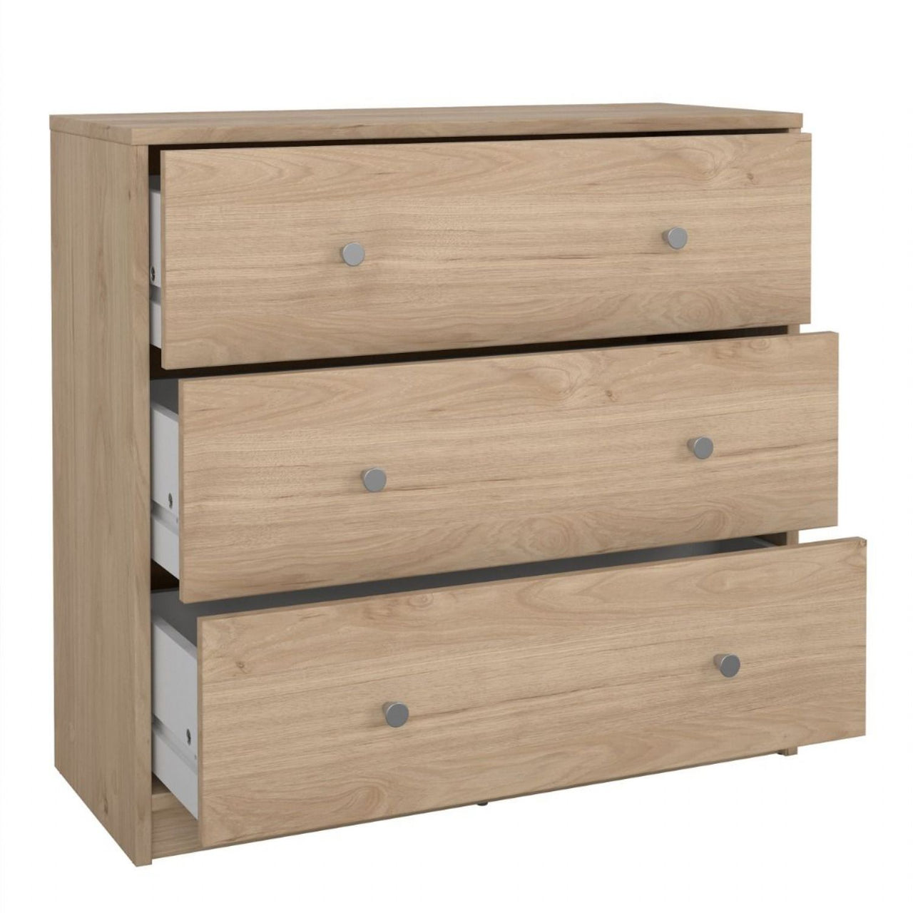 Chest of 3 Drawers in Jackson Hickory Oak