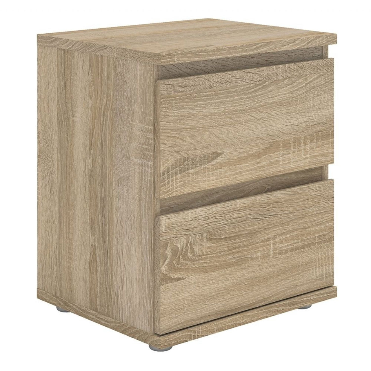 Nova Bedside 2 Drawer in Oak