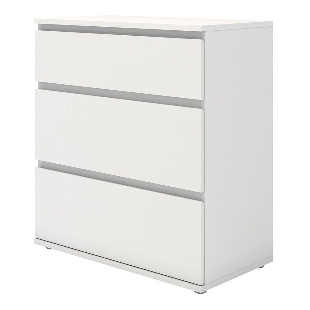 White Chest of 3 Drawers