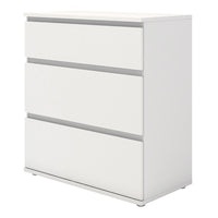 Thumbnail for White Chest of 3 Drawers