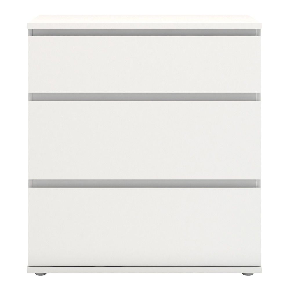 White Chest of 3 Drawers