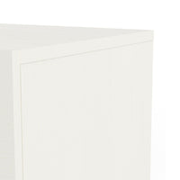 Thumbnail for Pepe Bedside 2 Drawers in White Woodgrain