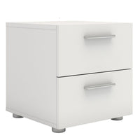 Thumbnail for Pepe Bedside 2 Drawers in White