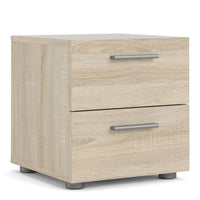 Thumbnail for Pepe Bedside 2 Drawers in Oak