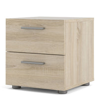 Thumbnail for Pepe Bedside 2 Drawers in Oak