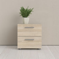 Thumbnail for Pepe Bedside 2 Drawers in Oak