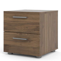 Thumbnail for Pepe Bedside 2 Drawers in Walnut