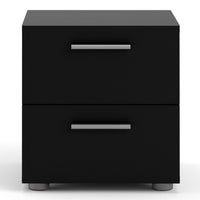 Thumbnail for Pepe Bedside 2 Drawers in Black