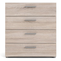 Thumbnail for Pepe Chest of 4 Drawers in Truffle Oak