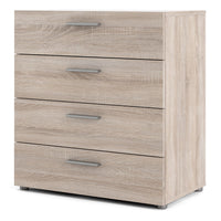 Thumbnail for Pepe Chest of 4 Drawers in Truffle Oak