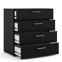 Thumbnail for Pepe Chest of 4 Drawers in Black