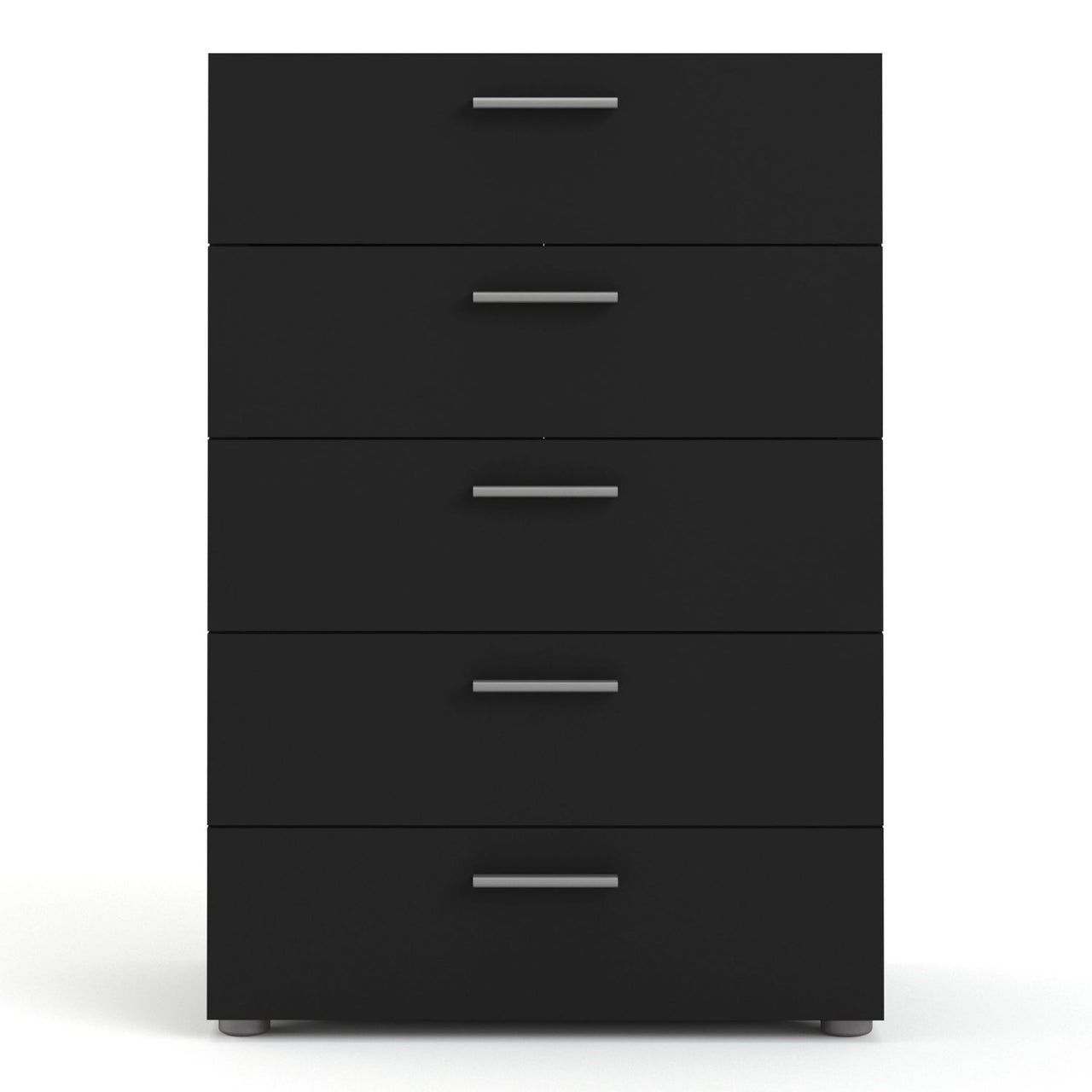 Pepe Chest of 5 Drawers in Black