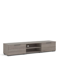 Thumbnail for Match TV Unit 2 Drawers 2 Shelf in Truffle Oak