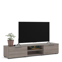 Thumbnail for Match TV Unit 2 Drawers 2 Shelf in Truffle Oak