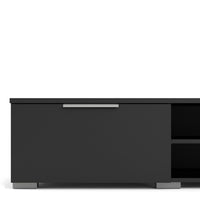 Thumbnail for Match TV Unit 2 Drawers 2 Shelf in Black