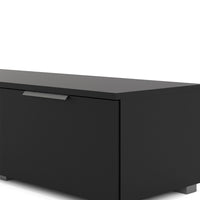 Thumbnail for Match TV Unit 2 Drawers 2 Shelf in Black