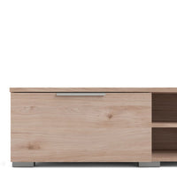 Thumbnail for Match TV Unit 2 Drawers 2 Shelf in Jackson Hickory Oak