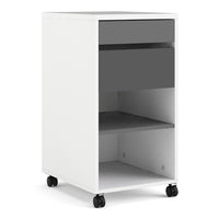 Thumbnail for Function Plus Mobile file cabinet 2 drawers + 1 shelf