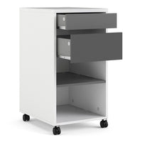 Thumbnail for Function Plus Mobile file cabinet 2 drawers + 1 shelf