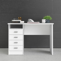 Thumbnail for Function Plus 4 Drawer Desk in White