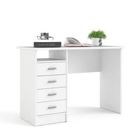 Thumbnail for Function Plus 4 Drawer Desk in White