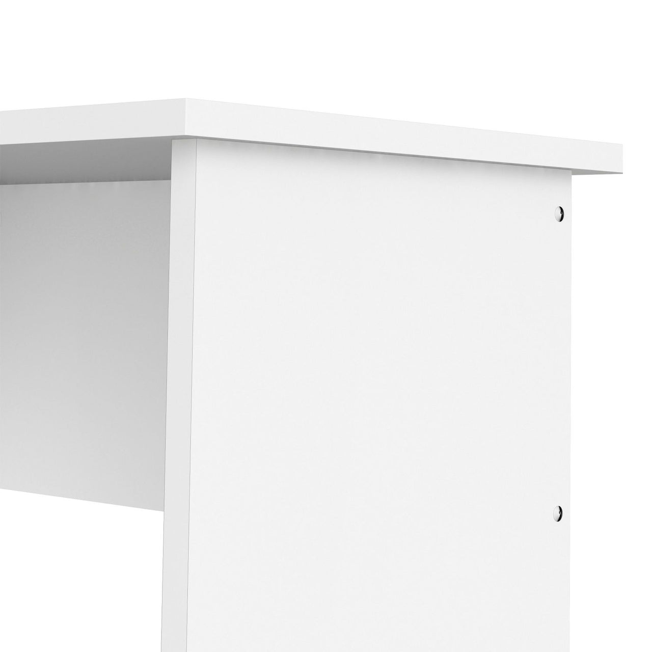 Function Plus 4 Drawer Desk in White