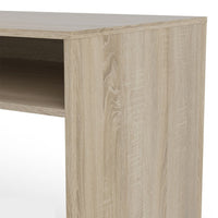 Thumbnail for Function Plus Desk multifunctional Desk with Drawer and 1 Door in White and Oak