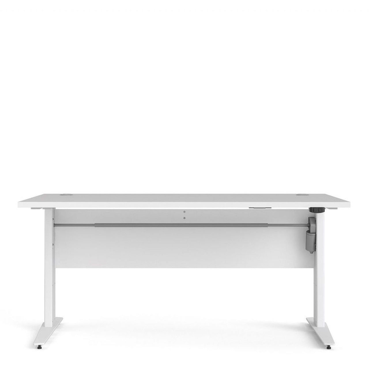 Desk 150 cm in White With White legs