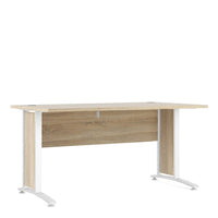 Thumbnail for Desk 150 cm in Oak With White legs