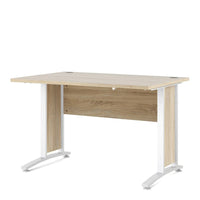 Thumbnail for Desk 120 cm in Oak With White legs