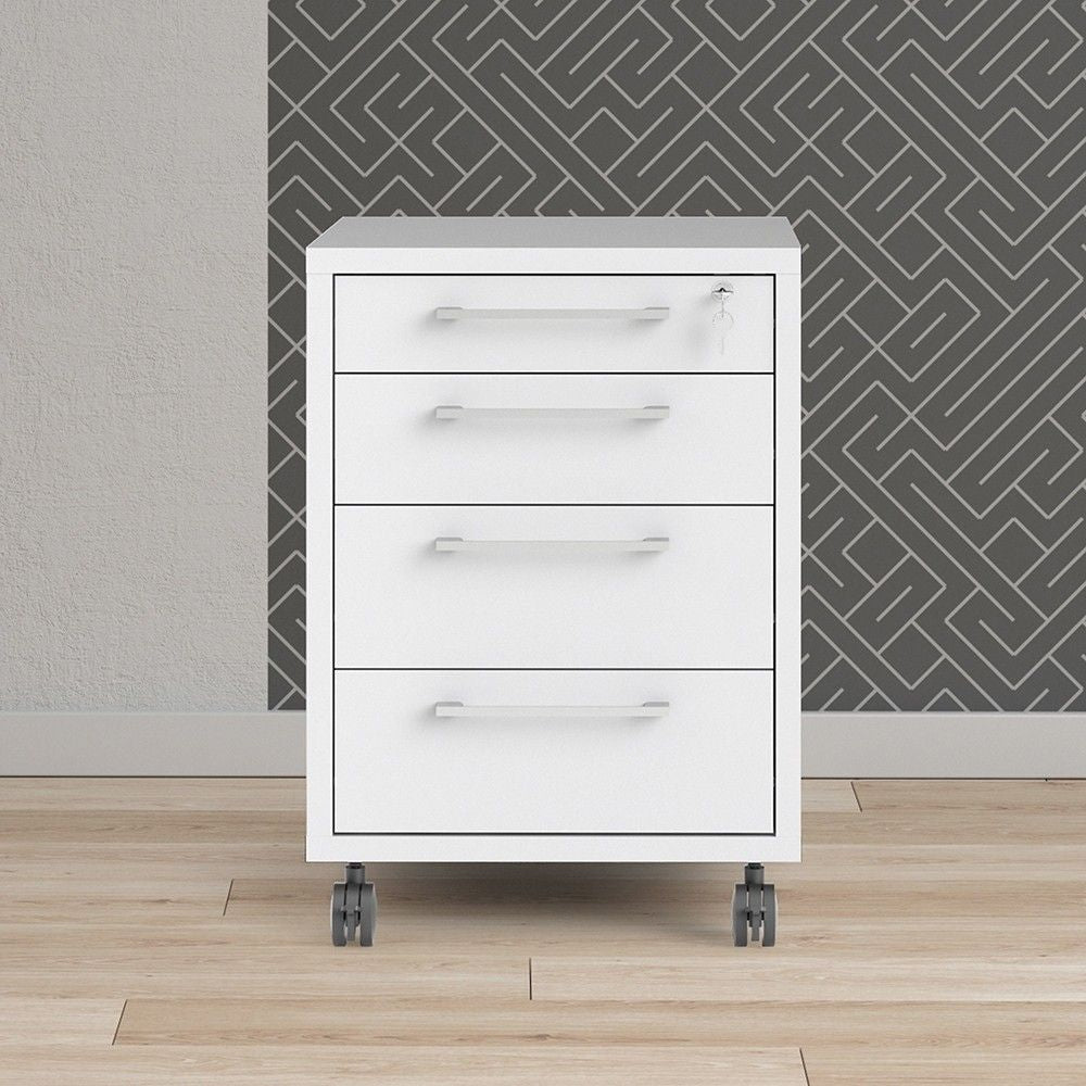 Mobile cabinet in White