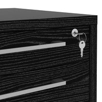 Thumbnail for Mobile cabinet in Black woodgrain