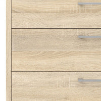 Thumbnail for Bookcase 4 Shelves With 2 Drawers + 2 File Drawers in Oak