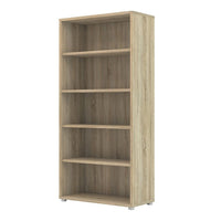 Thumbnail for Oak Wood Bookcase 4 Shelves