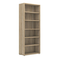 Thumbnail for Tall Slim Home Office Oak Bookcase