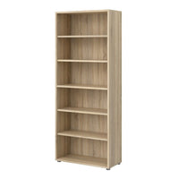 Thumbnail for Tall Slim Home Office Oak Bookcase