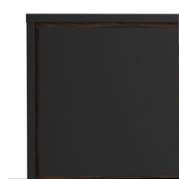 Thumbnail for Matt Black Walnut 1 Door 1 Drawer TV Media Unit