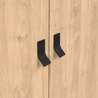 Thumbnail for Ry Wardrobe 3 Doors + 3 Drawers in Jackson Hickory Oak