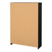 Thumbnail for Shoes Shoe Cabinet 2 Flip Down Doors + 1 Drawer in Matt Black