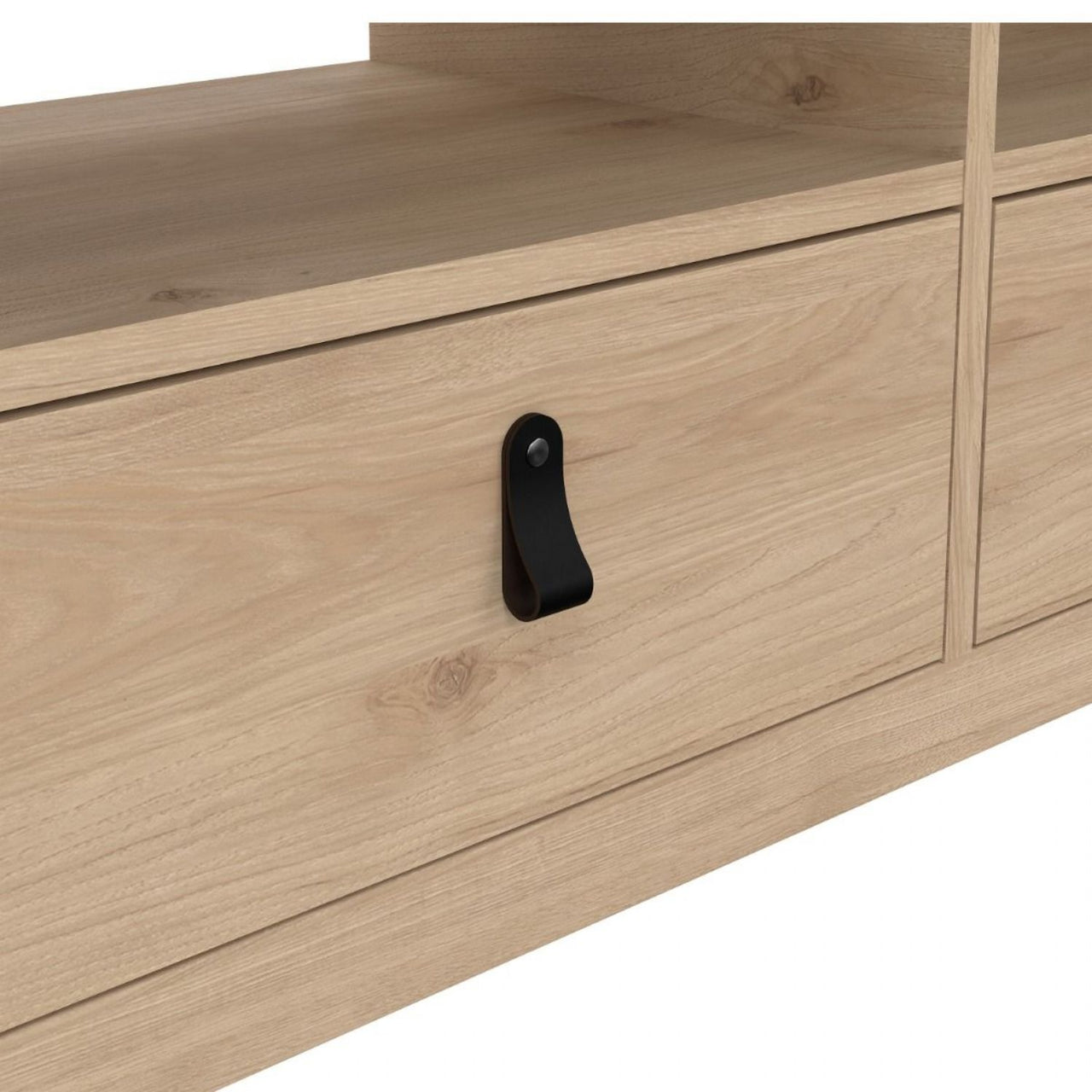 Barcelona TVUnit 3 Drawers in Jackson Hickory Oak