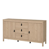 Thumbnail for Barcelona Sideboard 2 Doors + 3 Drawers in Jackson Hickory Oak