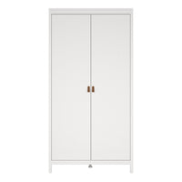 Thumbnail for White 2 Door Double Wardrobe