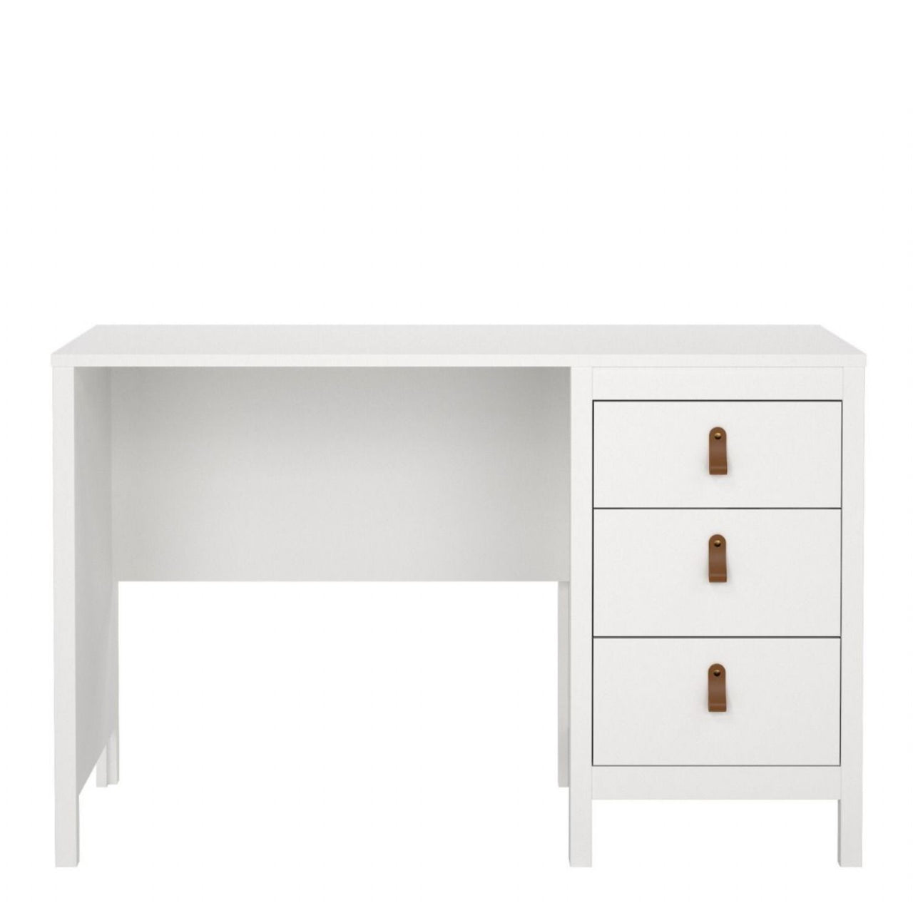 Barcelona Desk 3 drawers White